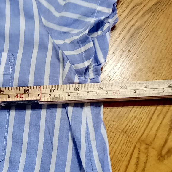 BANANA REPUBLIC Womens XS Top Shirt Preowned  Used Short Sleeve Extra Small - Picture 6 of 8